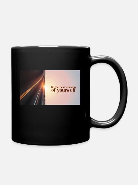 Be the Best Version of Yourself - Full Colour Mug - black