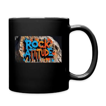 graffiti ROCK ATTITUDE 1 - Mug uni - noir - Droite