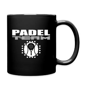 Conception de raquettes de padel avec un style moderne - Mug uni - noir - Droite
