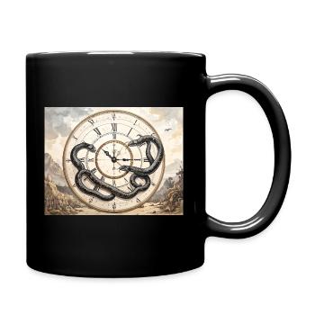 Watch Snake : mythe et temps - Mug uni - noir - Droite