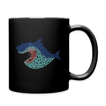 VSP Bubble Shark - Mug uni - noir - Droite