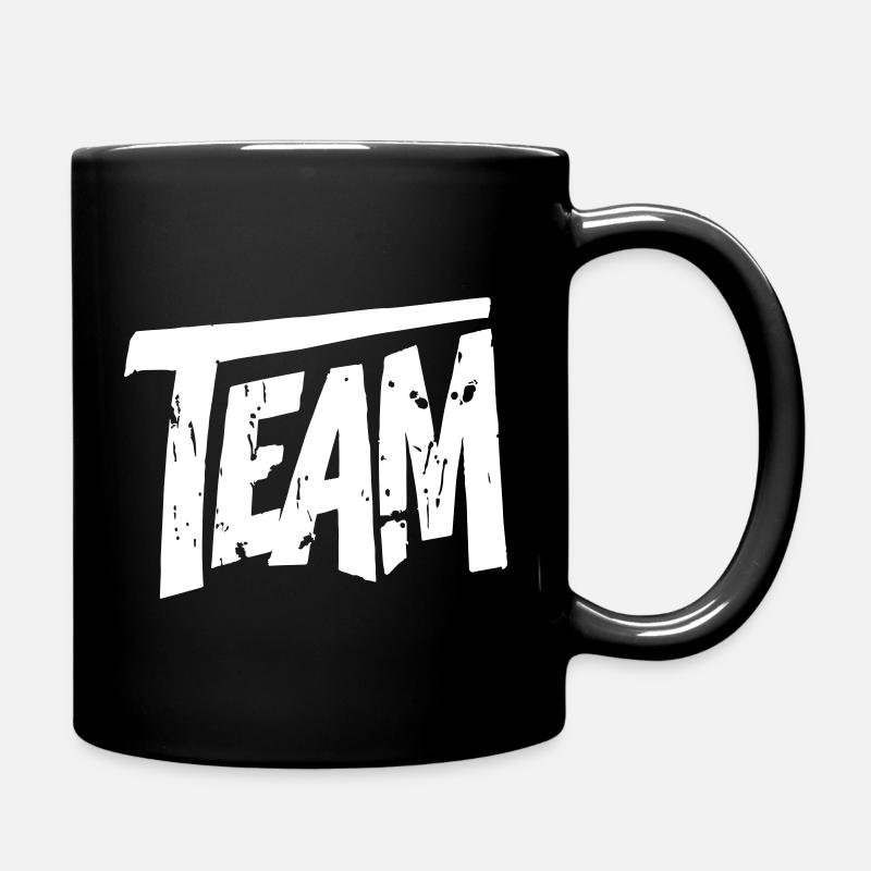 Team Graffiti - Tasse einfarbig - Schwarz