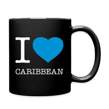 J’adore Caribbean Karibik - Mug uni - noir - Droite