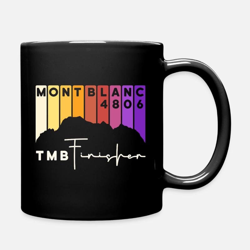 TMB Tour de Mont Blanc Montblanc Finisher - Full Colour Mug - black
