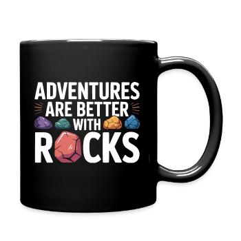 Gestein sammeln Rockhound Gestein Sammler Geologie - Tasse einfarbig - Schwarz - Rechts
