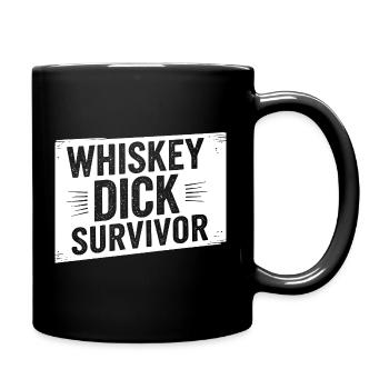 Whisky Dick Survivor Humour coquin Drec - Mug uni - noir - Droite