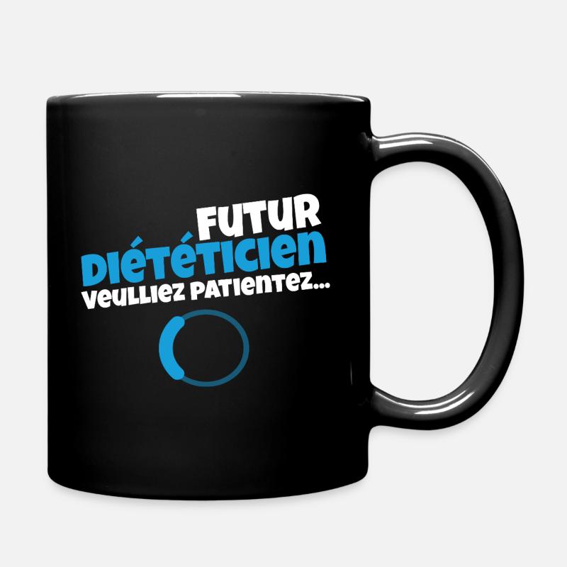 Futur diététicien – Veuillez patienter - Mug uni - noir