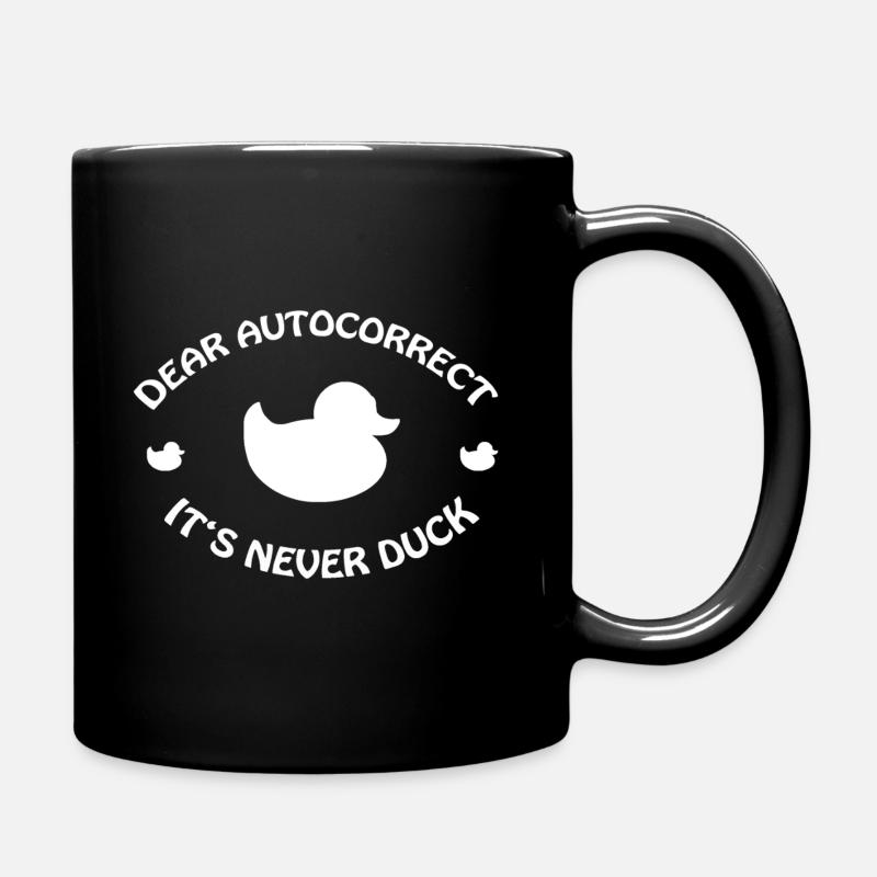 DUCK - Tasse einfarbig - Schwarz