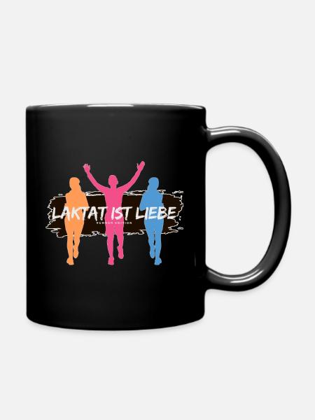 Lactate, c’est l’amour – Édition Runner - Mug uni - noir
