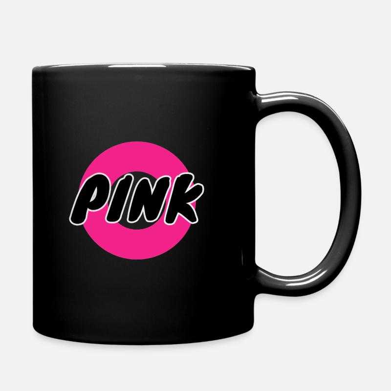 Logo ROSE dans un cercle - Mug uni - noir