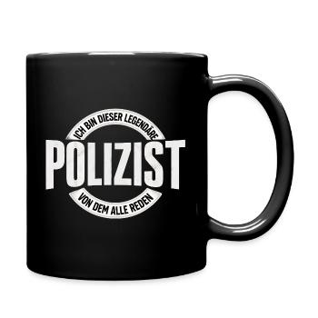 Legendary Policeman - Full Colour Mug - black - Right