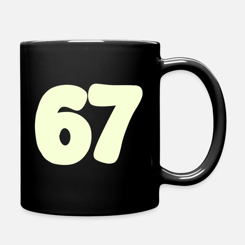 67 - Tasse einfarbig - Schwarz
