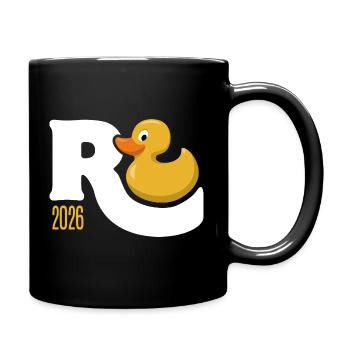 Gummy Duck Pension 2026 - Retraite - Pension - Mug uni - noir - Droite