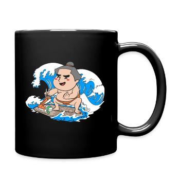 sumo - Full Colour Mug - black - Right