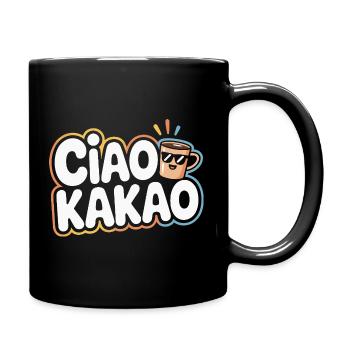 Ciao Cocoa Hot Chocolate Hot Chocolate Goodbye - Full Colour Mug - black - Right