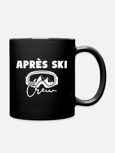 Après Ski Crew Apres Ski Party - Tasse einfarbig - Schwarz
