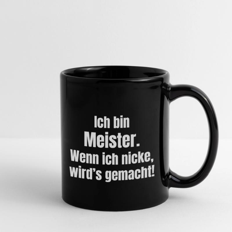 I'm a master – when I nod, it's done Full Colour Mug
