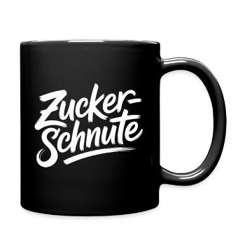 Museau sucré Dent sucrée Chocolat Sucre Museau - Mug uni - noir - Droite