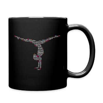 Gymnastics Gift for Gymnast - Funny - Full Colour Mug - black - Right