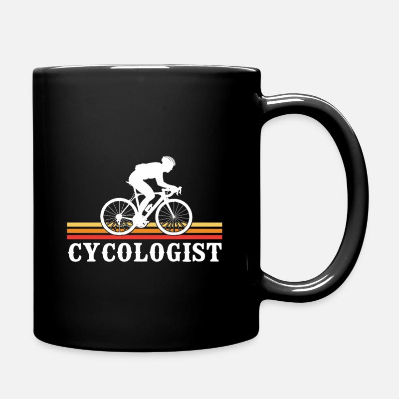 Cyclisme cycologue - Mug uni - noir
