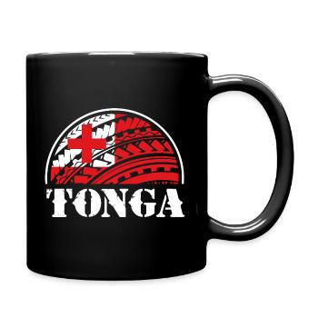 Tonga Tonga Tonga Rugby Tonga - Mug uni - noir - Droite