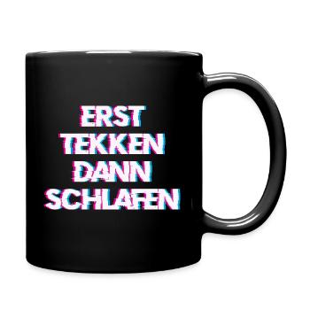 Hardtekk Tekk - Tasse einfarbig - Schwarz - Rechts