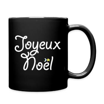 Joyeux Noël - Mug uni - noir - Droite