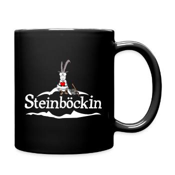 Capricorn pun - Full Colour Mug - black - Right