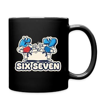 67 Six Seven Meme Drôle Cadeau - Mug uni - noir - Droite
