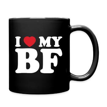 I Heart My BE Tee - Mug uni - noir - Droite