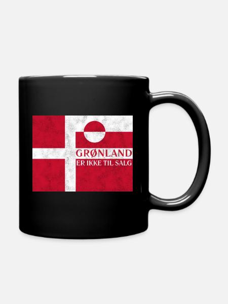 Grønland Ikke Til Salg - Tasse einfarbig - Schwarz