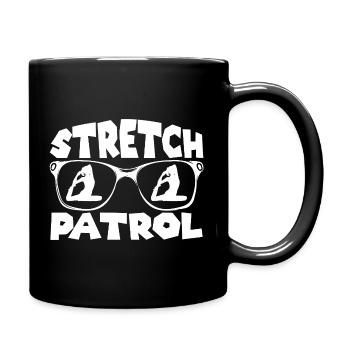Les passionnés de Pilates Stretch Patrol Pilates - Mug uni - noir - Droite
