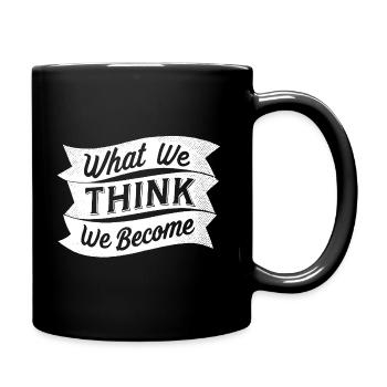 ce que nous pensons devenir - Mug uni - noir - Droite