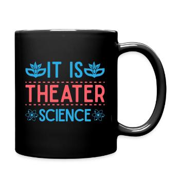 Théâtre musical C’est un cadeau scientifique théâtral - Mug uni - noir - Droite