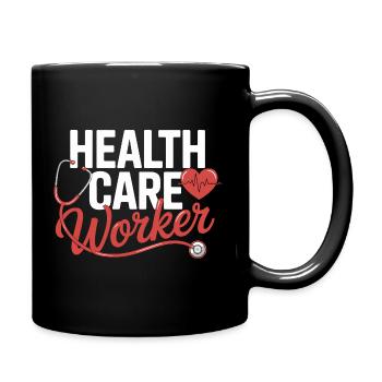 Healthcare Professional Emblem - Full Colour Mug - black - Right