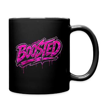 Design rose camouflage de la culture des voitures turbo boostée - Mug uni - noir - Droite