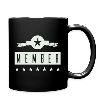 Membres - Mug uni - noir - Droite