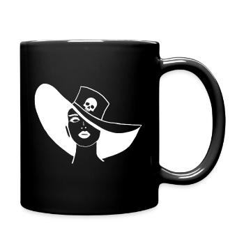 The Ghost in the Hat - Full Colour Mug - black - Right