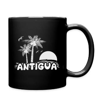 Holidays Antigua - Full Colour Mug - black - Right