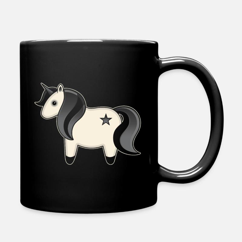 Licorne - Mug uni - noir