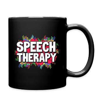 Speech Therapist Speech Therapist - Full Colour Mug - black - Right