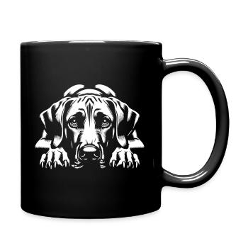 Rhodesian Ridgeback « Édition Noire » - Mug uni - noir - Droite