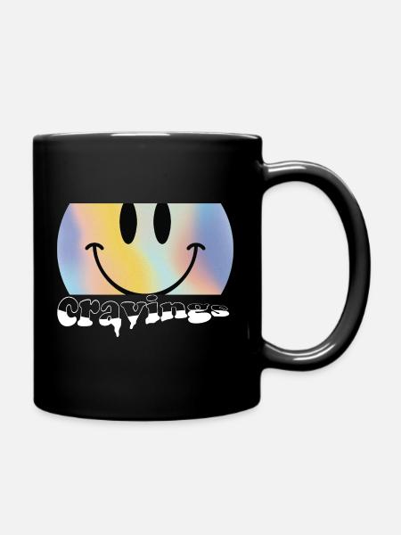  Tie-Dye Cravings Logo - Mug uni - noir