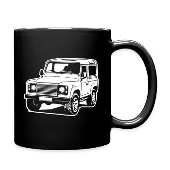 Defender (Difference Image) - Full Colour Mug - black - Right