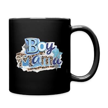 Boy Mama | Cadeau Maman de Garçon - Mug uni - noir - Droite