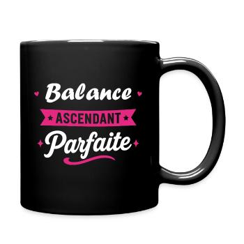 Balance Ascendant Parfaite - Mug uni - noir - Droite