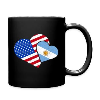 Argentine Amérique Argentine Amérique USA - Mug uni - noir - Droite