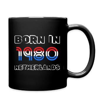 1980 - Mug uni - noir - Droite