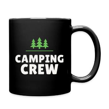 Équipe de camping Équipe Nature Camping Amis en plein air - Mug uni - noir - Droite