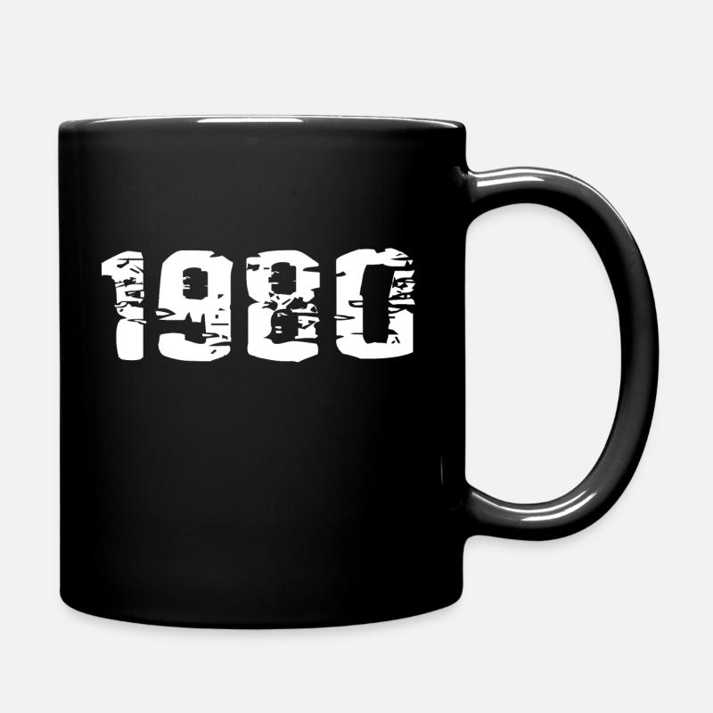 1980 - Mug uni - noir